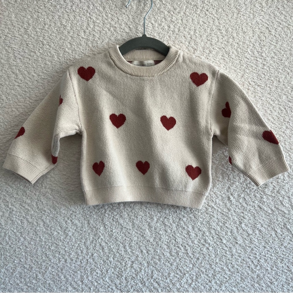 Quincy Mae Limited Edition Matching Set Baby Pullover & Pants Size‎ 6-12 Months - Picture 3 of 15